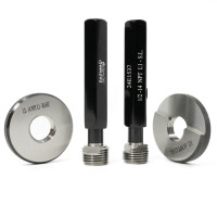 Калібр пробка різьбова NPT 1/8-27 ступінчата L1